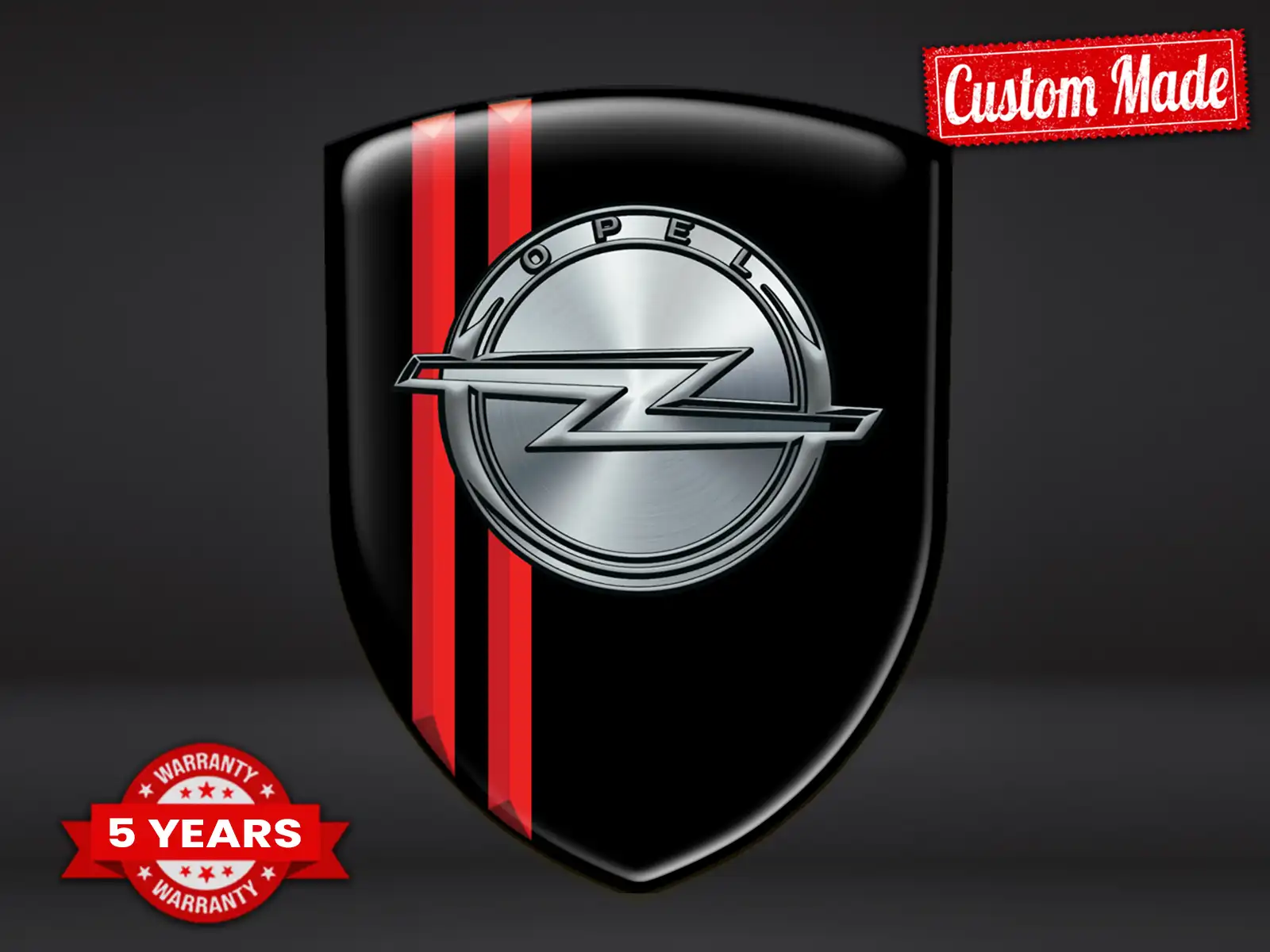 Opel Luna Trasera Pegatinas Auto Limitadas Alta Calidad Durables